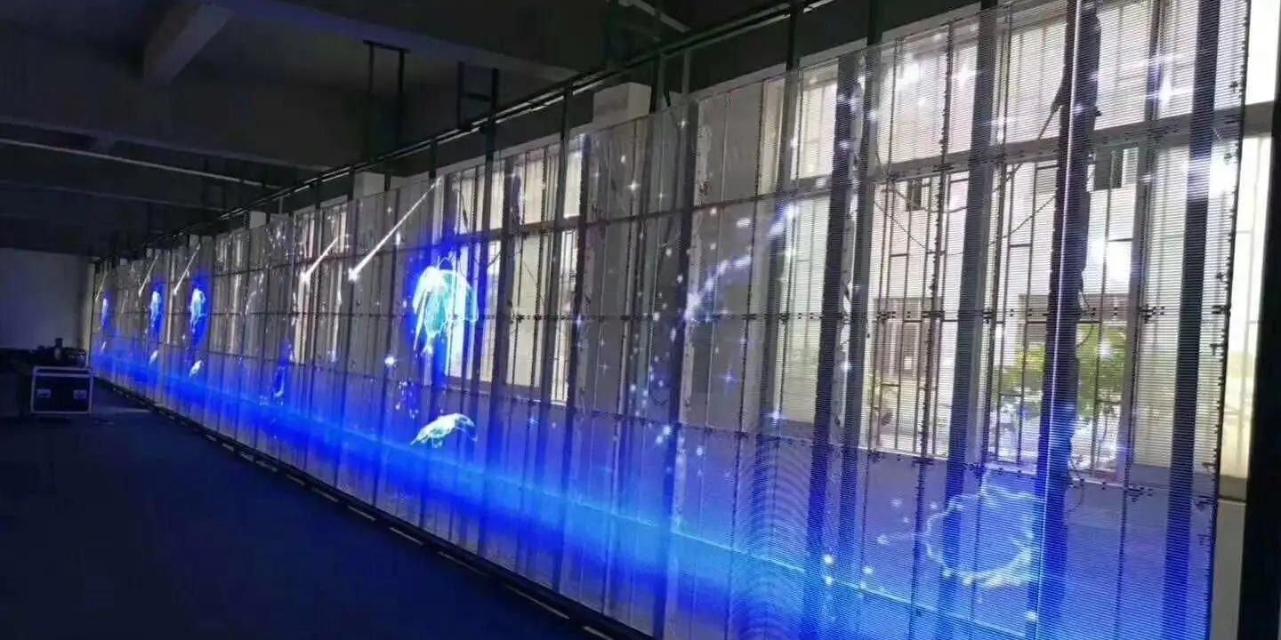 Transparent LED Screen Display