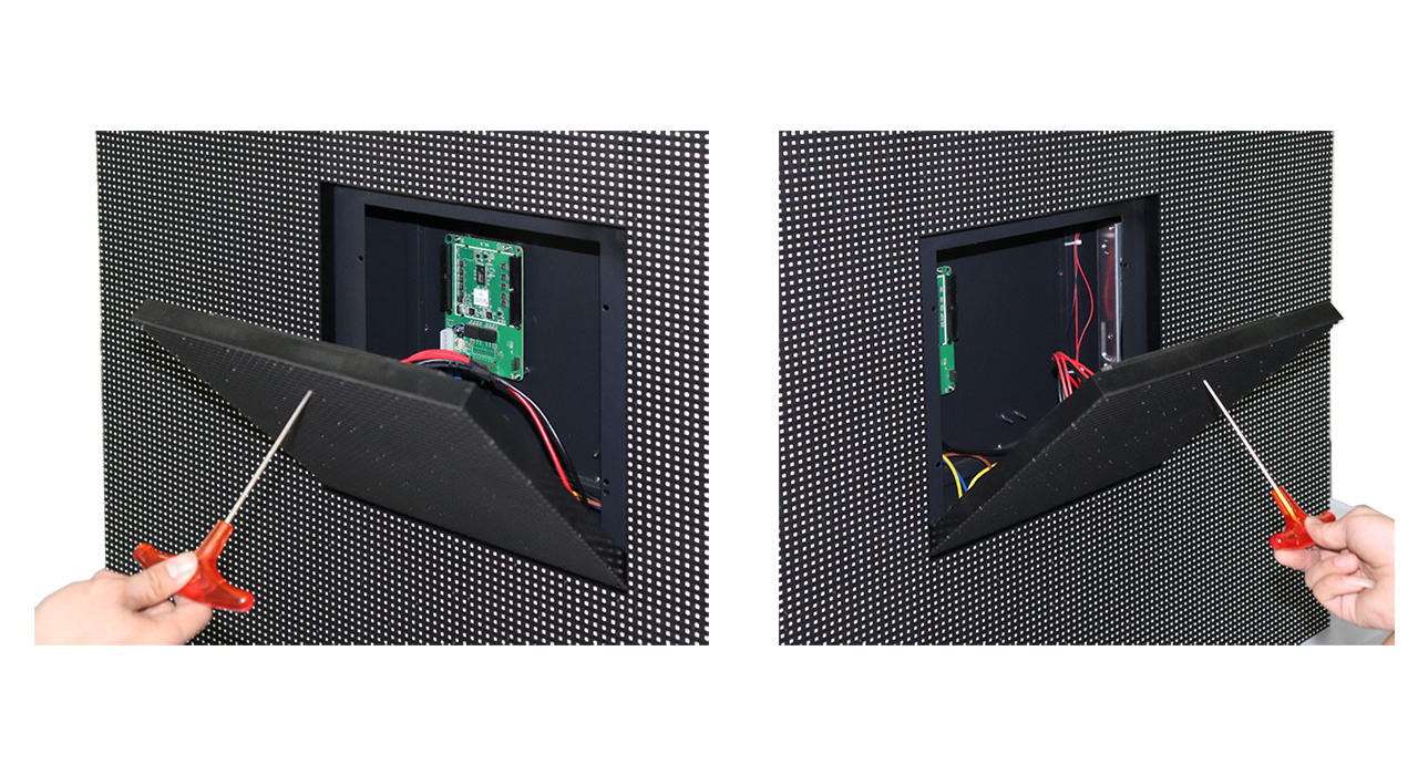 Outdoor Front Service LED Display DR-320F Series - dreamroadled